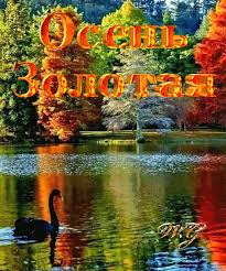 Чудесные открытки на тему Золотая Осень скачать бесплатно gif.