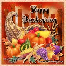 Красивые анимационные открытки на День Благодарения скачать бесплатно.