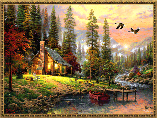 Оригинальные открытки с изображением осени. Открытки осень скачать бесплатно.