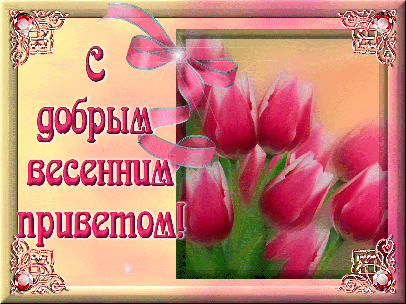 Красивые анимационные открытки с различными приветствиями скачать бесплатно.