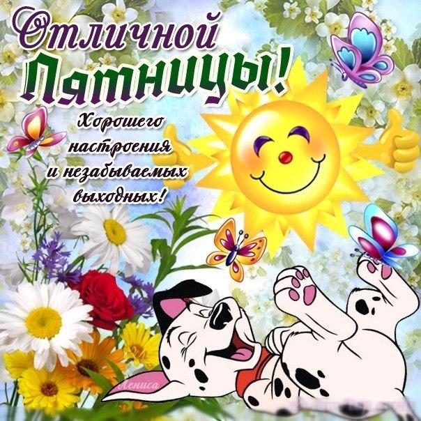 Прикольные открытки на пятницу. Открытки с пожеланиями на пятницу скачать бес...