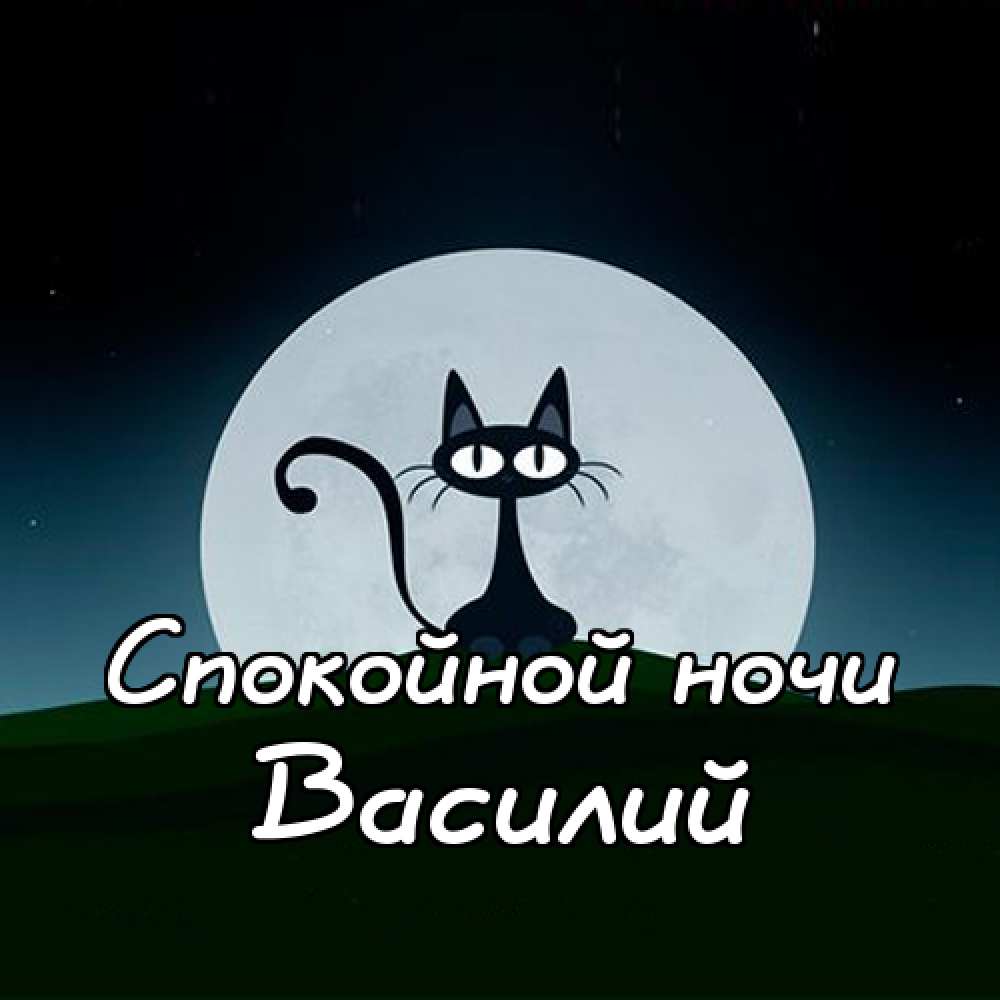 Анимационные открытки с именем Василий. Открытки с днём рождения Вася.