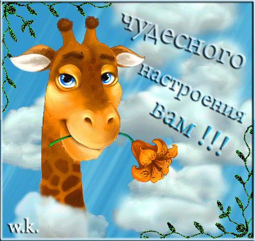 Позитивные открытки с пожеланиями хорошего настроения скачать бесплатно.