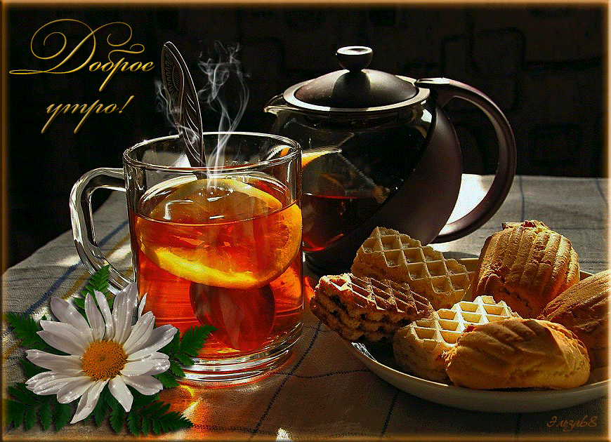 Открытка с пожеланиями доброго утра на каждый день скачать бесплатно 