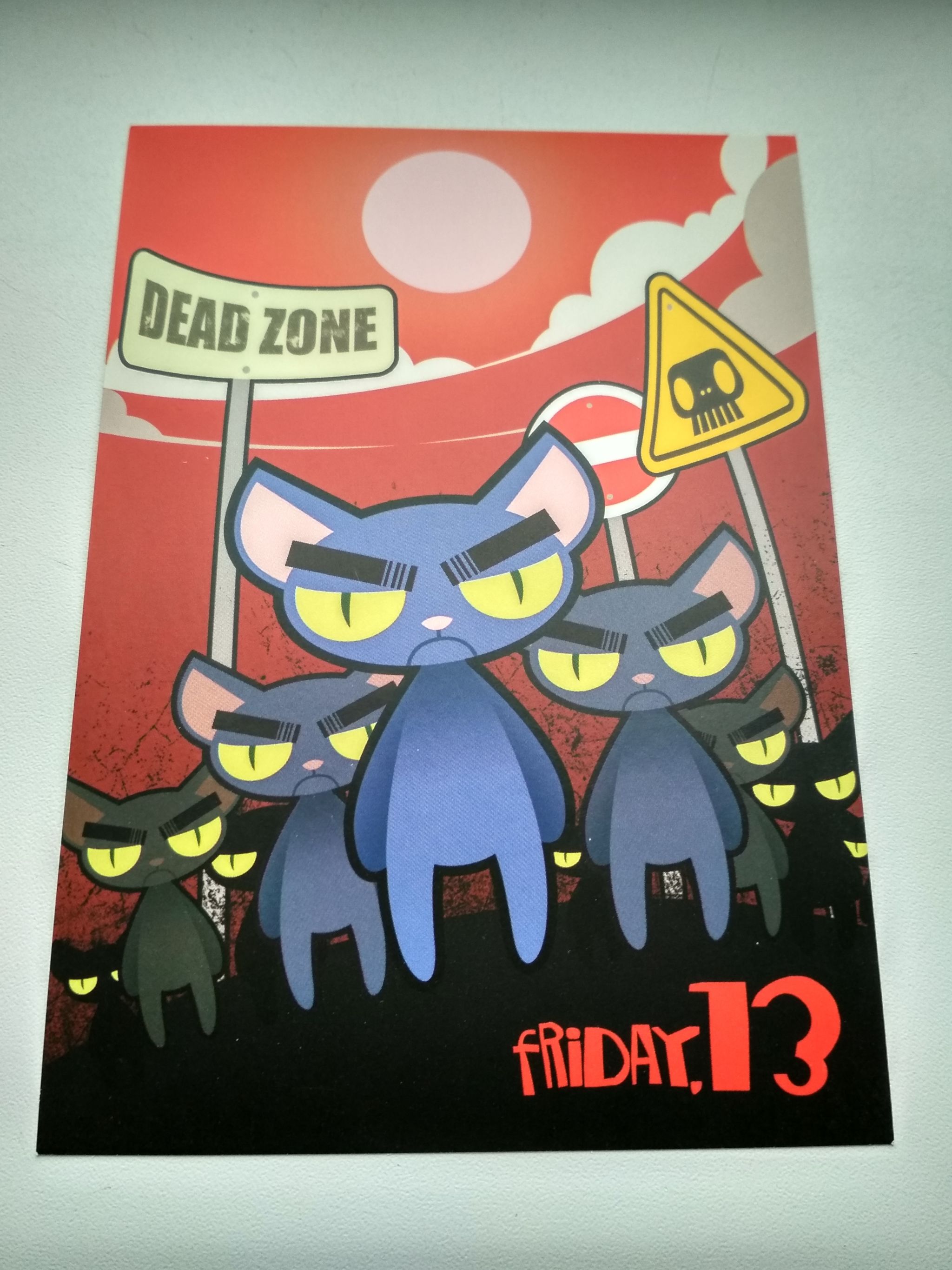 Разнообразные открытки на пятницу 13. Открытки с пятницей 13 скачать бесплатно.