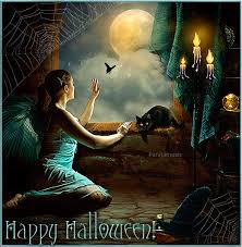 Оригинальные и страшные открытки на Хэллоуин скачать бесплатно.