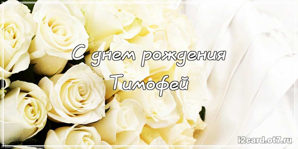 Анимационные открытки с именем Тимофей. Открытки с мужскими именами с поздрав...