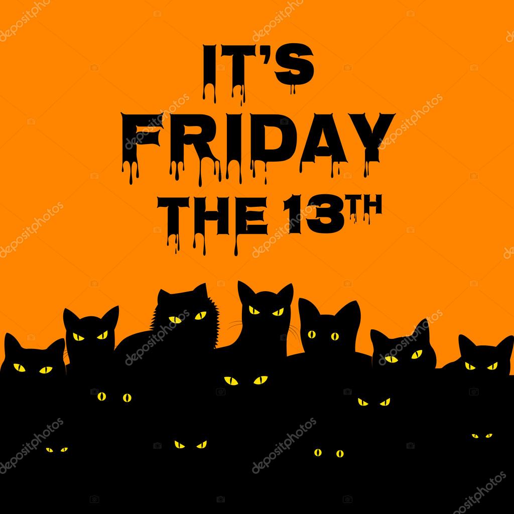 Разнообразные открытки на пятницу 13. Открытки с пятницей 13 скачать бесплатно.