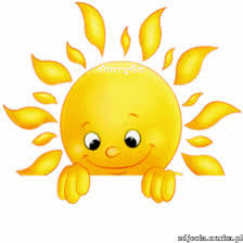Позитивные открытки с солнышком. Анимацонные картинки с изображением солнца.