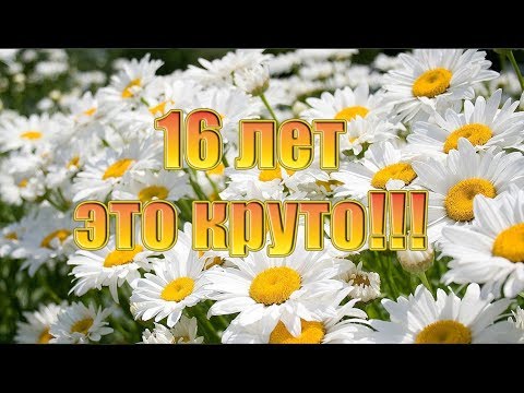 Позитивные открытки на шестнадцатилетие gif. Открытки с поздравлениями на 16 ...