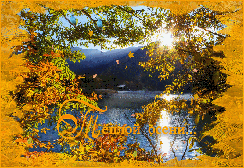 Оригинальные открытки с изображением осени. Открытки осень скачать бесплатно.