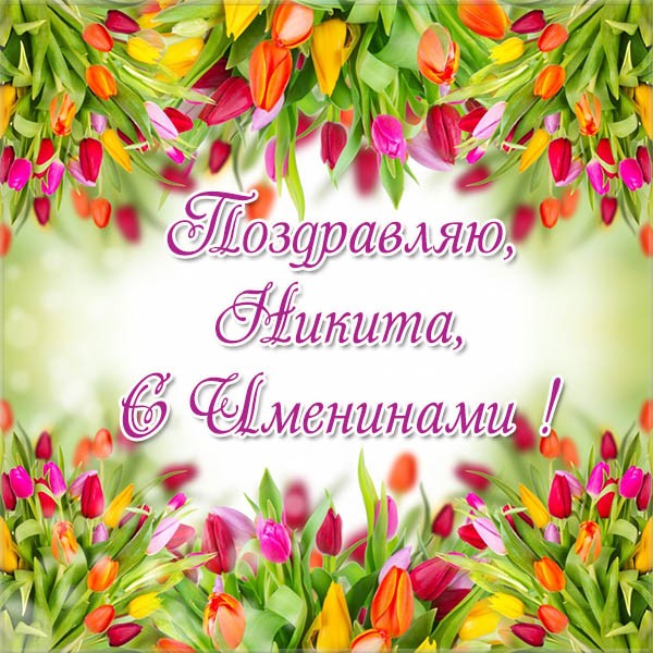 Поздравительные открытки с именем Никита. Красивые открытки с именем Никита. 