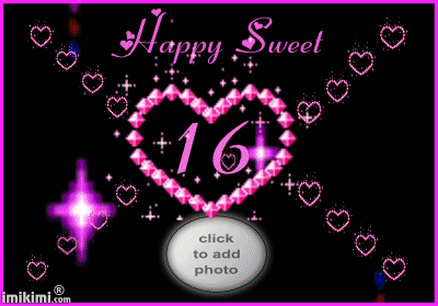 Позитивные открытки на шестнадцатилетие gif. Открытки с поздравлениями на 16 ...