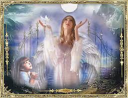 Разнообразные открытки с ангелами. Картинки с ангелами скачать бесплатно.