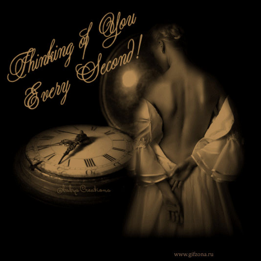 Анимационные открытки с признаниями. Открытки думаю о тебе gif.