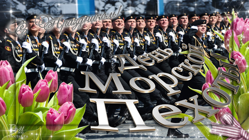 Праздничные открытки с поздравлениями на день морской пехоты.