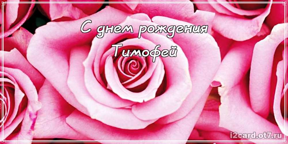 Анимационные открытки с именем Тимофей. Открытки с мужскими именами с поздрав...