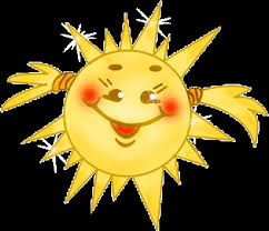 Позитивные открытки с солнышком. Анимацонные картинки с изображением солнца.