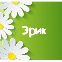Скачать бесплатно открытки с именем Эрик. Поздравительные открытки с именем Э...