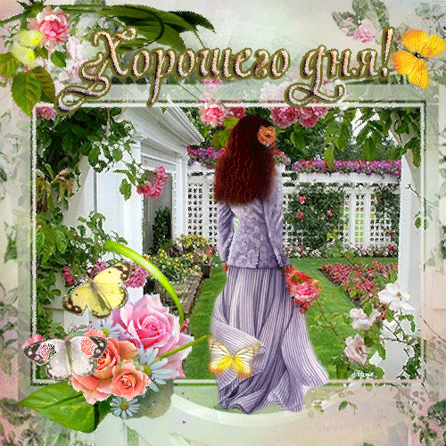 Открытки с пожеланиями хорошего дня. Скачать бесплатно открытки удачного дня.