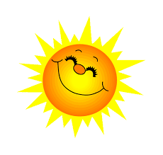 Позитивные открытки с солнышком. Анимацонные картинки с изображением солнца.