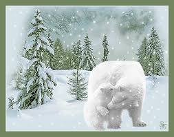 Анимационные открытки с зимним пейзажем. Открытки времена года. Новогодние от...