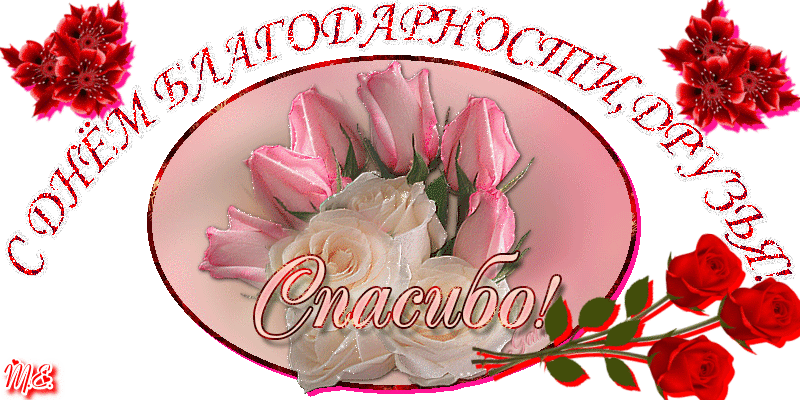 Благодарственные открытки на день спасибо скачать бесплатно.