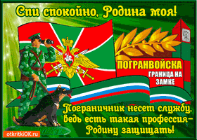 Открытки с днем пограничника. Поздравление с днем пограничника. 