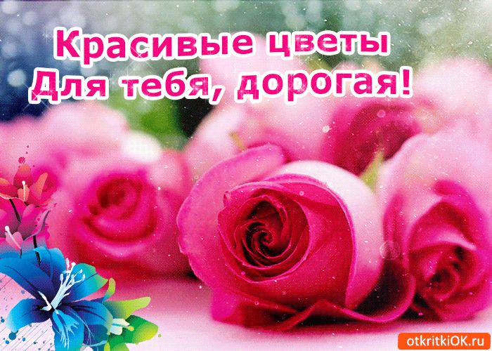 Красивые открытки для тебя скачать бесплатно. Анимационные открытки тебе gif