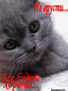 Мерцающие открытки с пожеланиями не грустить. Открытки не грусти скачать бесплатно.