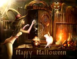 Оригинальные и страшные открытки на Хэллоуин скачать бесплатно.