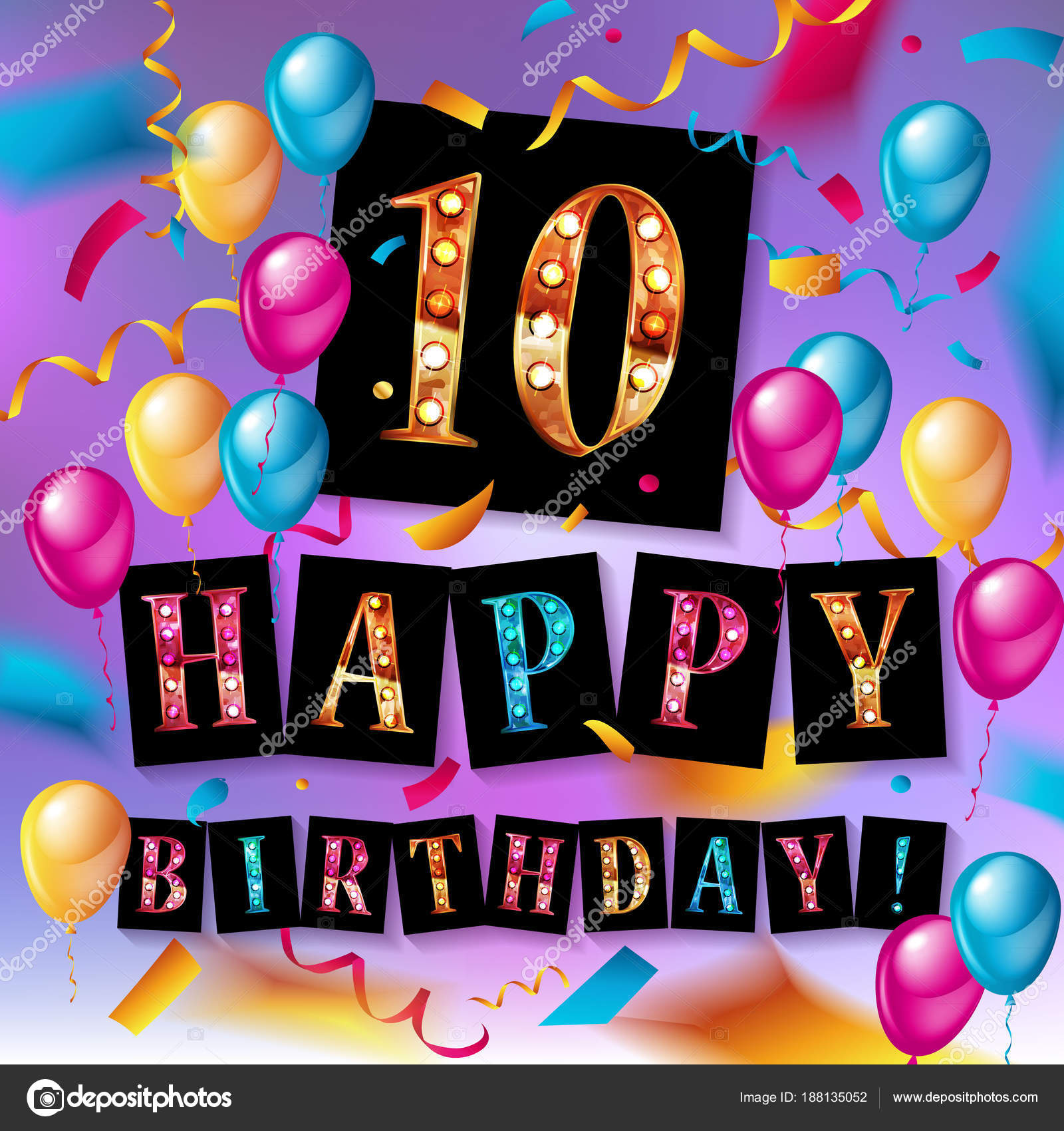 Открытки с пожеланиями на юбилей 10 лет gif. Мерцающие картинки с цветами на ...