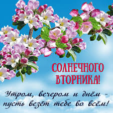 Позитивные открытки на вторник. Картинки про вторник скачать бесплатно.