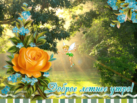 Открытки на тему лета скачать бесплатно. Анимационные открытки про лето.