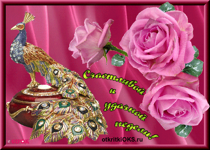 Забавные открытки с пожеланиями удачной недели. Открытки удачной недели скача...