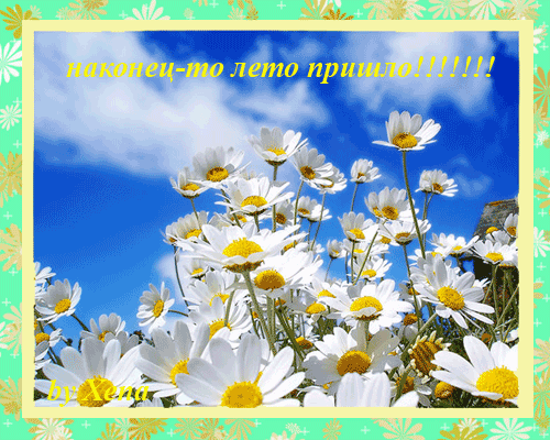 Открытки на тему осени скачать бесплатно. Анимационные открытки про лето.