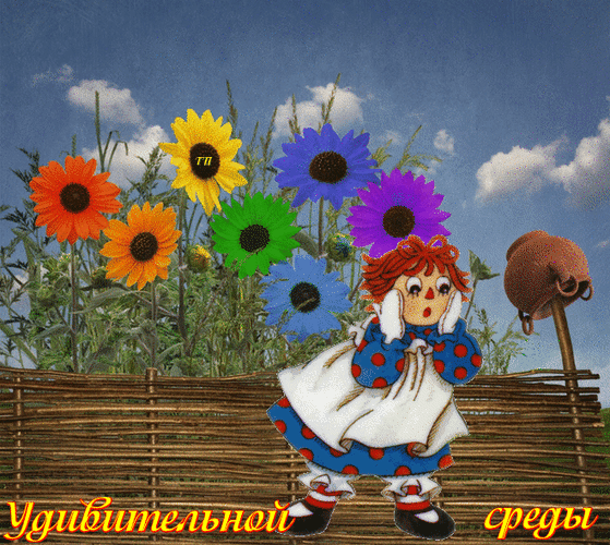 Открытки с пожеланиями отличной среды. Красивые открытки на среду.