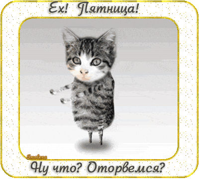 Прикольные открытки на пятницу. Открытки с пожеланиями на пятницу скачать бес...