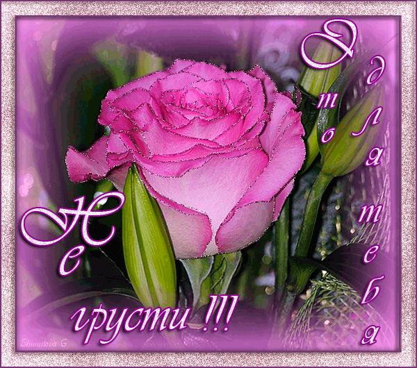 Мерцающие открытки с пожеланиями не грустить. Открытки не грусти скачать бесплатно.