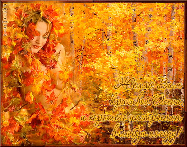 Оригинальные открытки с изображением осени. Открытки осень скачать бесплатно.