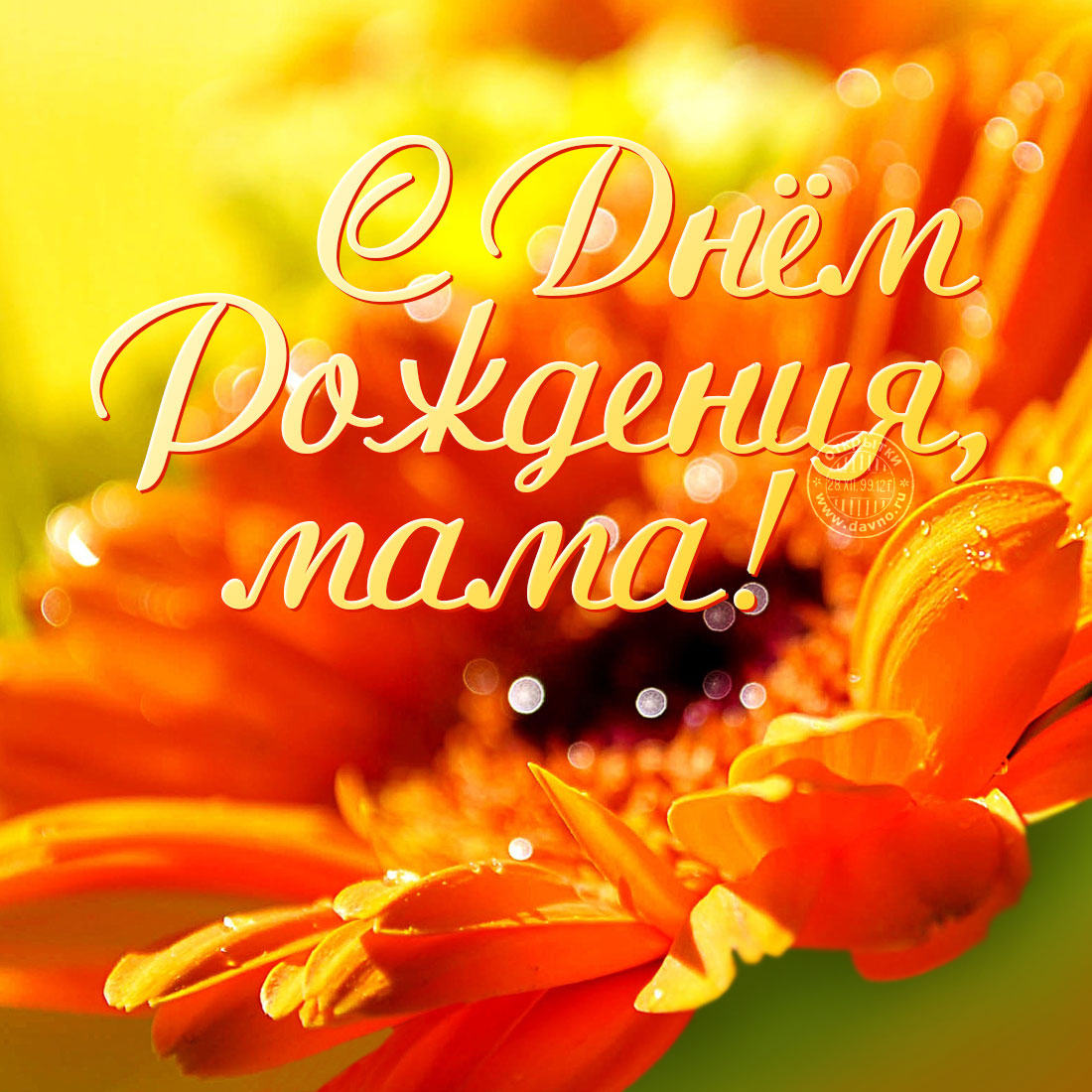 Открытки с Днем Рождения маме с красивыми пожеланиями скачать бесплатно.