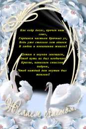 Открытки на Кедровую свадьбу 49 лет Открытки на Кедровую свадьбу 49 лет. Картинки с надписью 49 лет вместе.