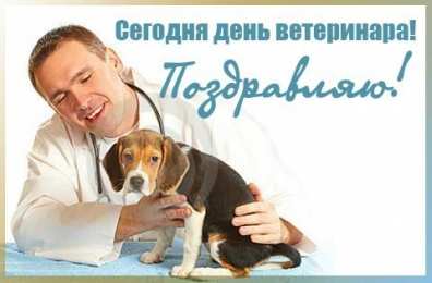Открытки с днем ветеринара Поздравительные открытки с днем ветеринара скачать бесплатно.