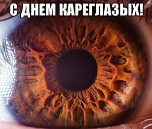 Открытки на день карих глаз Красивые и оригинальные открытки на день карих глаз скачать бесплатно.
