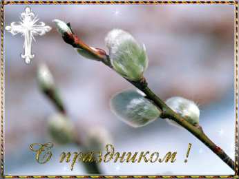 Открытки с Вербным Воскресеньем Поздравительные открытки с Вербным Воскресеньем скачать бесплатно.