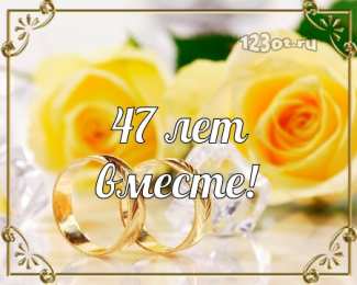 Открытки на Кашемировую/Шерстяную свадьбу 47 лет Открытки на Кашемировую/Шерстяную свадьбу 47 лет скачать бесплатно.