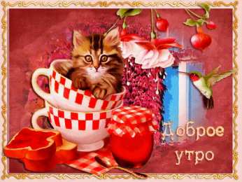 Открытки с добрым утром Открытка с пожеланиями доброго утра на каждый день скачать бесплатно 