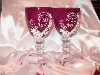 Открытки на Рубиновую свадьбу 40 лет Открытки на Рубиновую свадьбу 40 лет с красивыми пожеланиями.