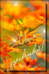 Открытки с первым днем осени Красивые анимационные открытки на первый день осени скачать бесплатно