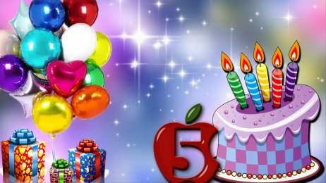 Открытки на 5 лет Открытки с юбилеем для ребенка. Поздравительные открытки на 5 лет. 